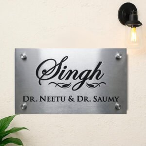 Stainless Steel Signage Name Plate